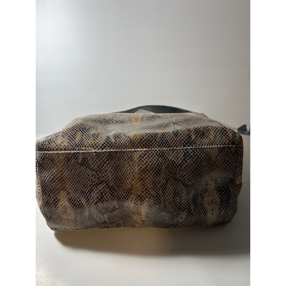 Dooney and Bourke Elegant Snake Print Shoulder Bag - Picture 3 of 10